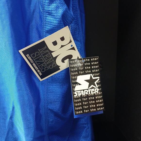 Vintage Starter DZL Shooter Sleeveless Pullover Jersey Shirt, 2XL, Olympian Blue - Picture 3 of 7